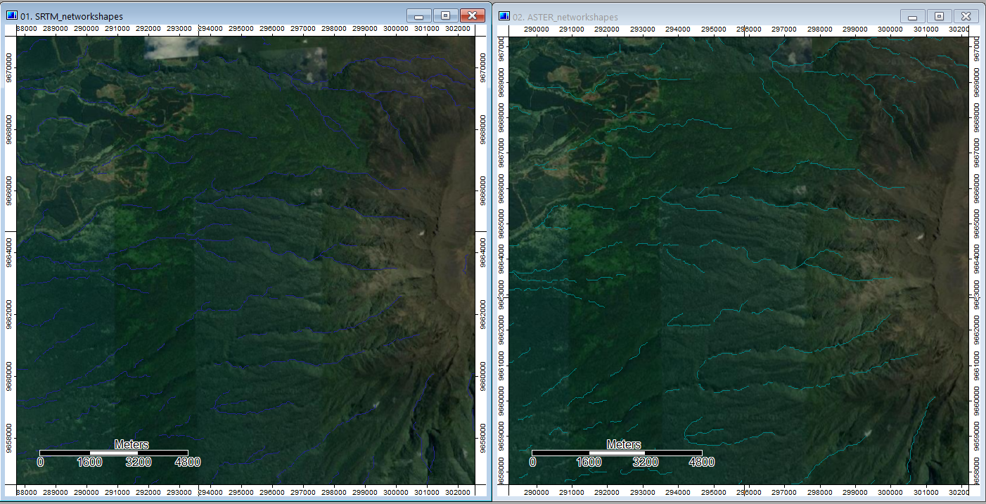 Side by side basemaps